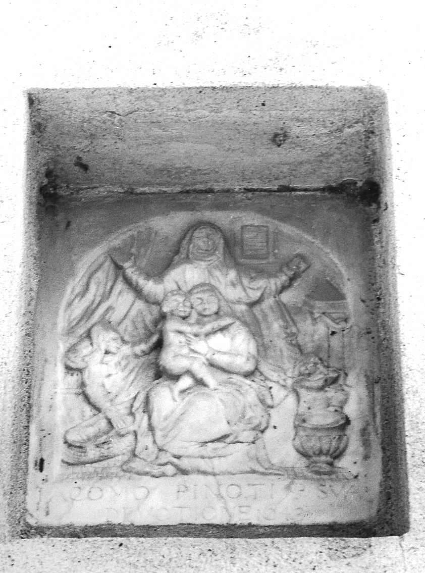 natività di Gesù (rilievo, opera isolata) - bottega italiana (secondo quarto sec. XVII)