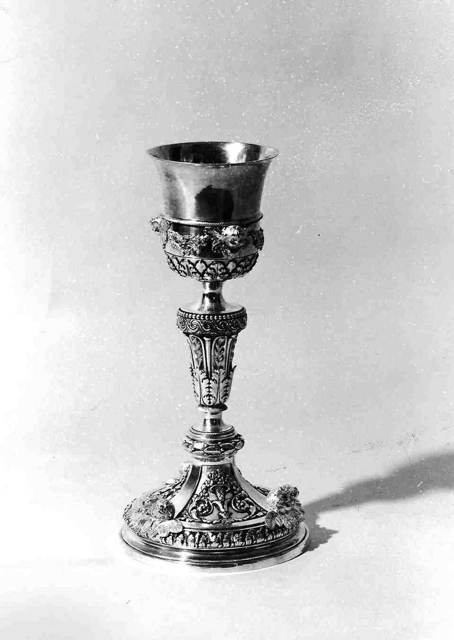 calice, opera isolata - bottega ligure (primo quarto sec. XIX)