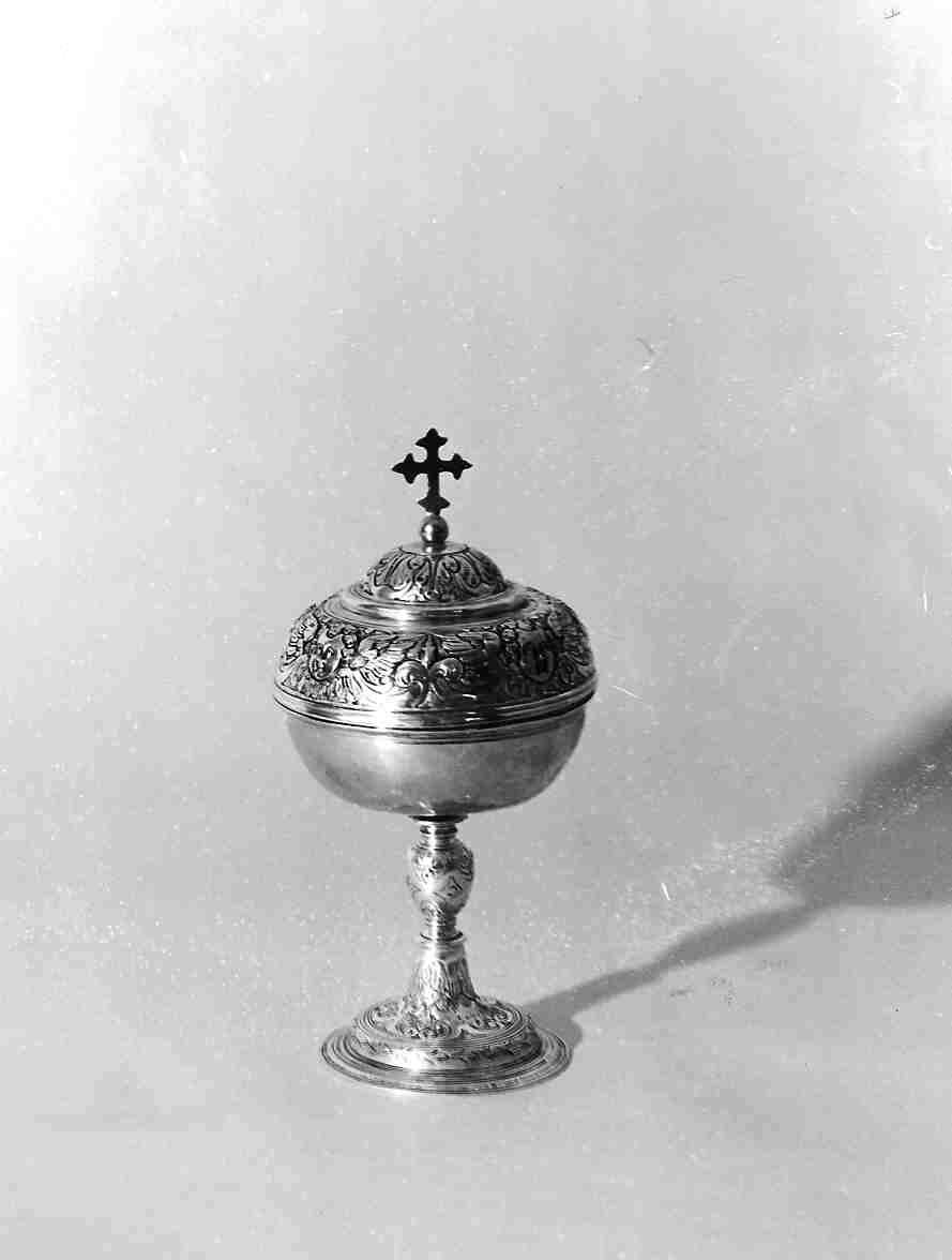 pisside, opera isolata - bottega ligure (sec. XVII)