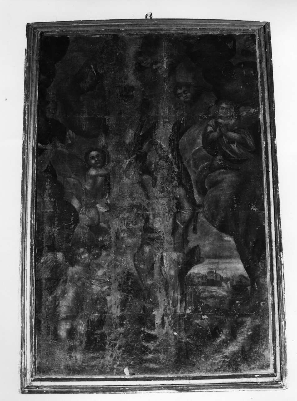 San Sebastiano curato dagli angeli (dipinto, opera isolata) - ambito italiano (sec. XVIII)