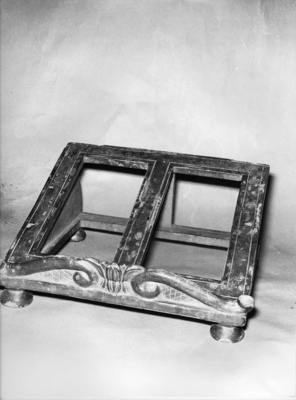 leggio, opera isolata - bottega ligure (sec. XIX)