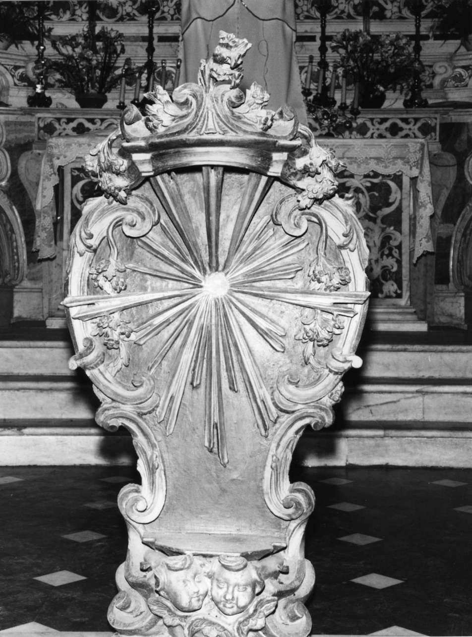 angeli (tronetto per esposizione eucaristica) - bottega ligure (secc. XVIII/ XIX)