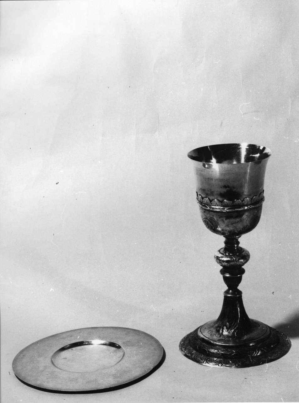 motivi decorativi vegetali (calice, opera isolata) - bottega genovese (sec. XVII)