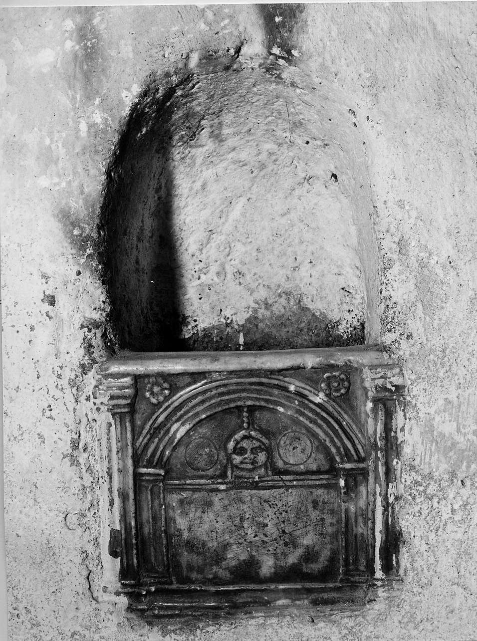 acquasantiera, opera isolata - bottega italiana (sec. XVII)