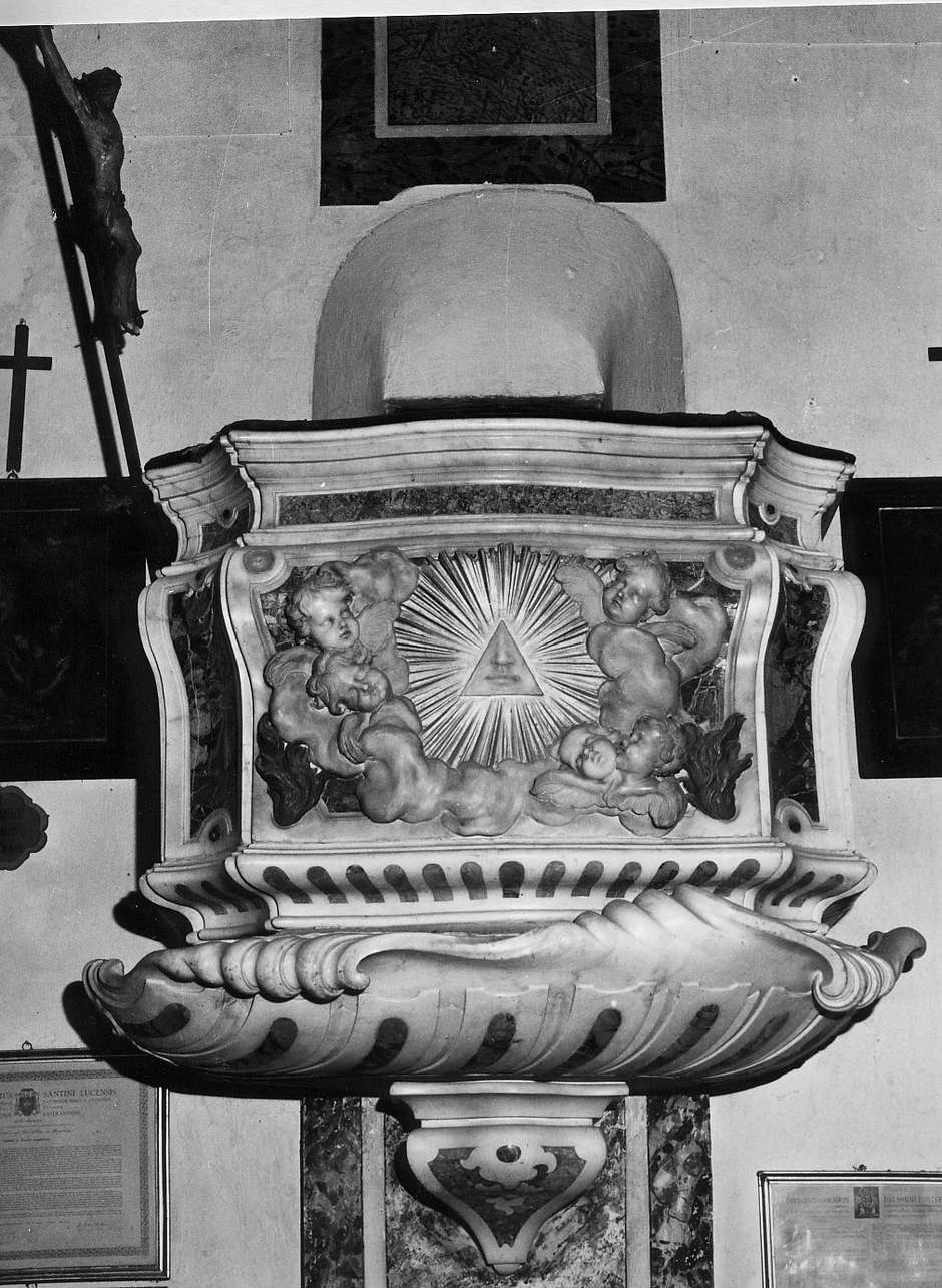 pulpito, opera isolata - bottega italiana (sec. XVIII)