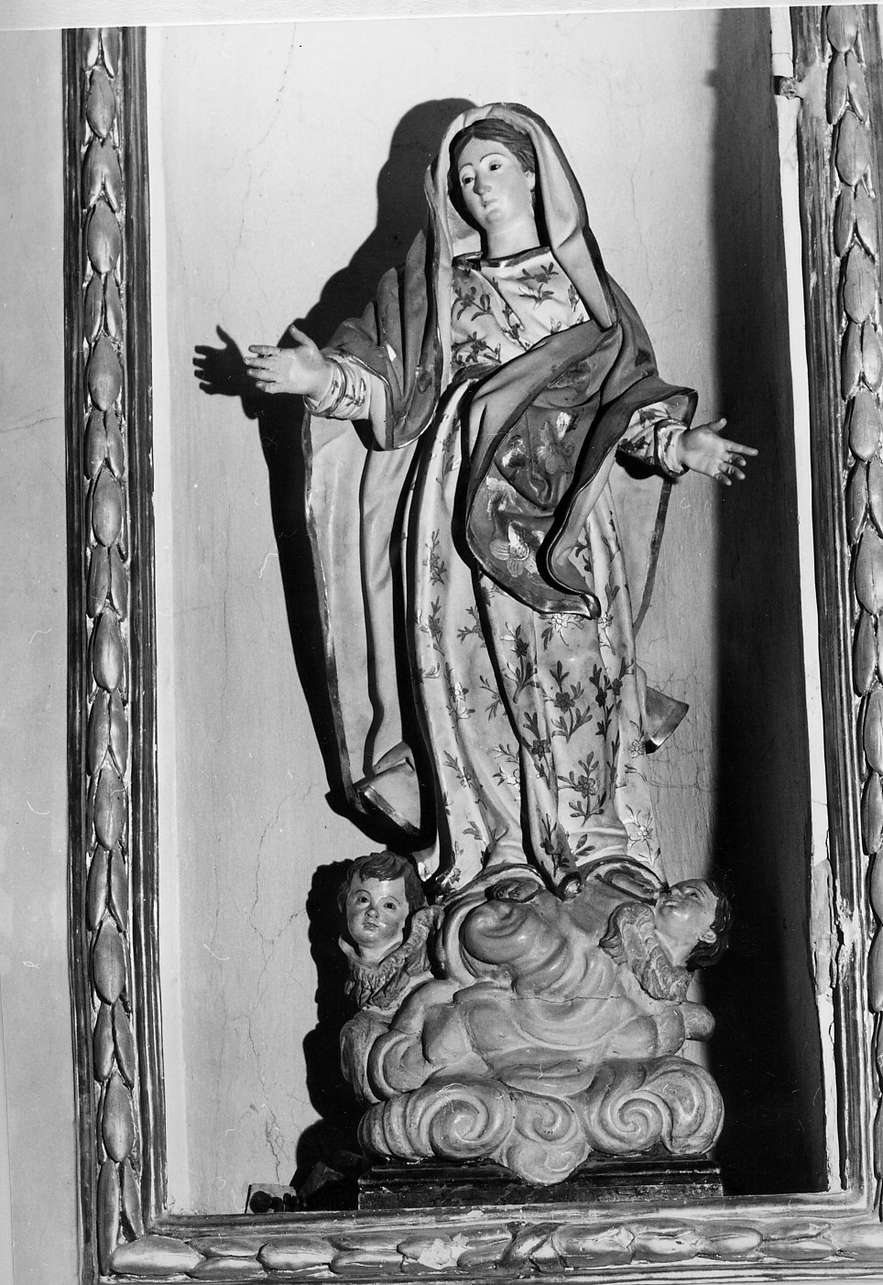Madonna (statua, opera isolata) - bottega ligure (sec. XVIII)