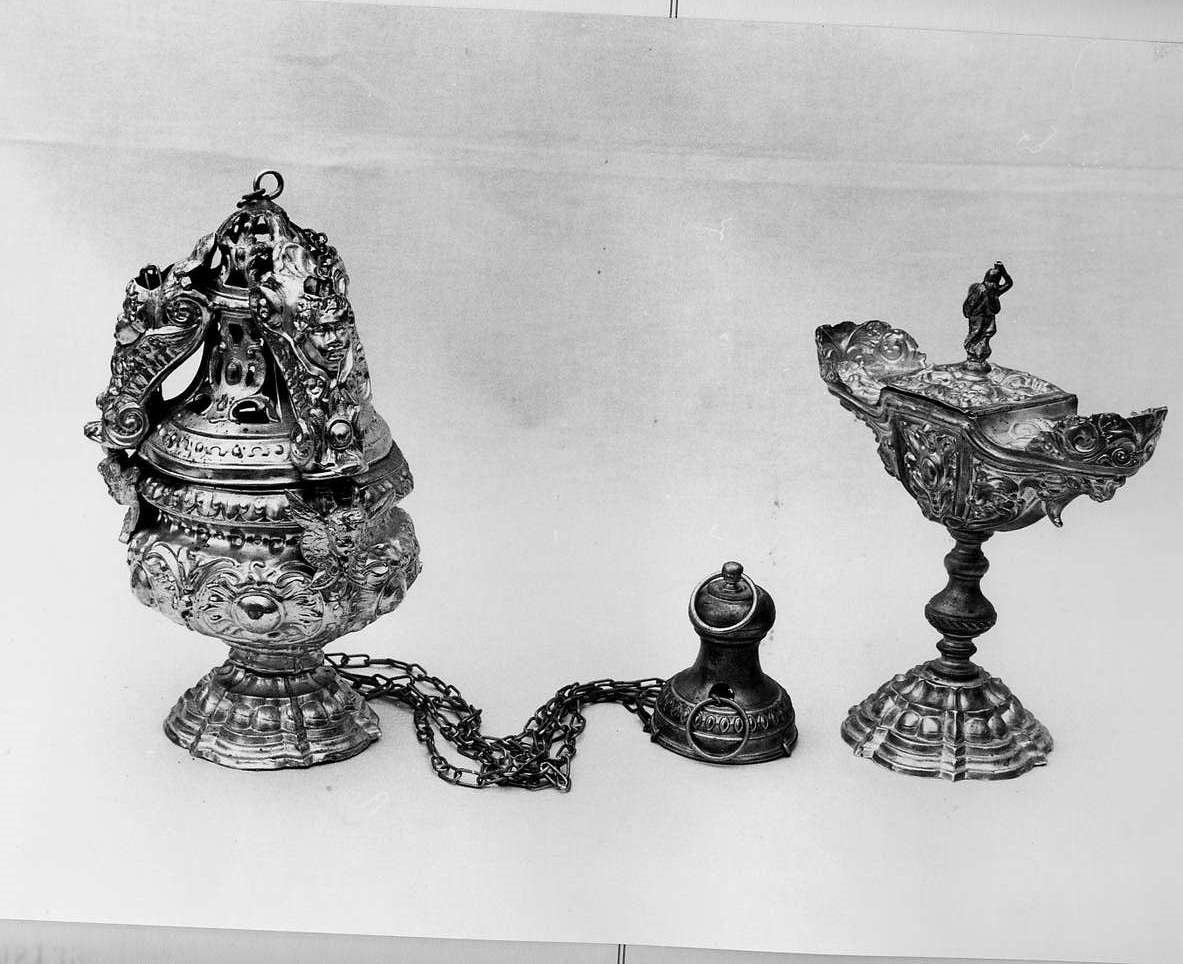 turibolo, opera isolata - bottega italiana (sec. XIX)