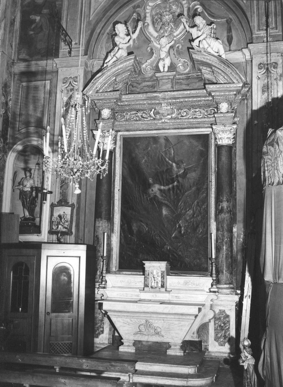 altare, elemento d'insieme - bottega italiana (sec. XIX)