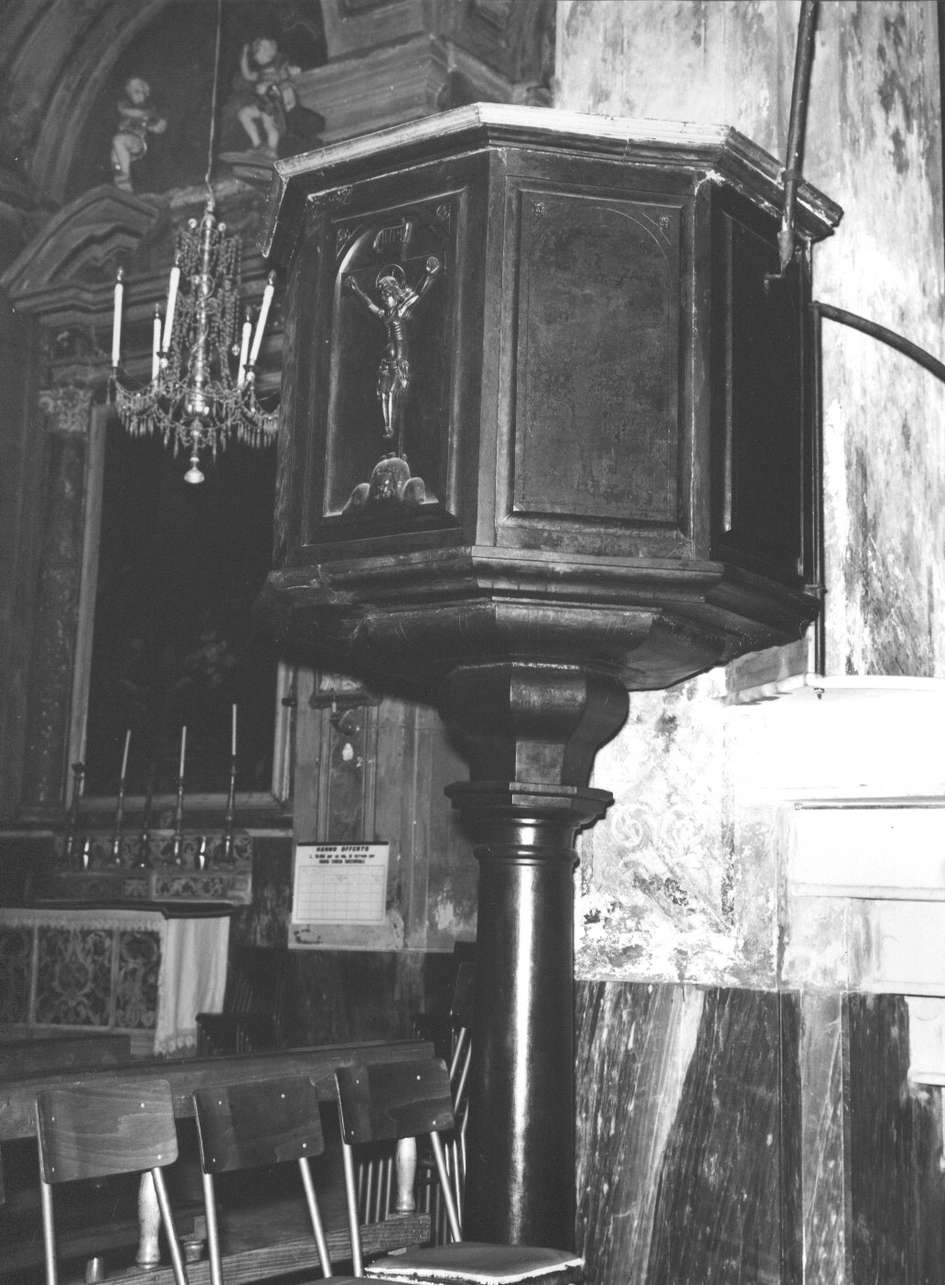 pulpito, opera isolata - bottega italiana (sec. XVI)