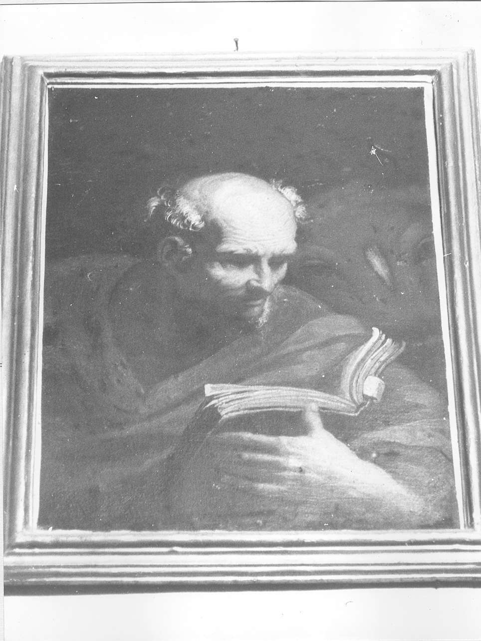 San Luca (dipinto, opera isolata) di Merano Giovanni Battista (sec. XVII)