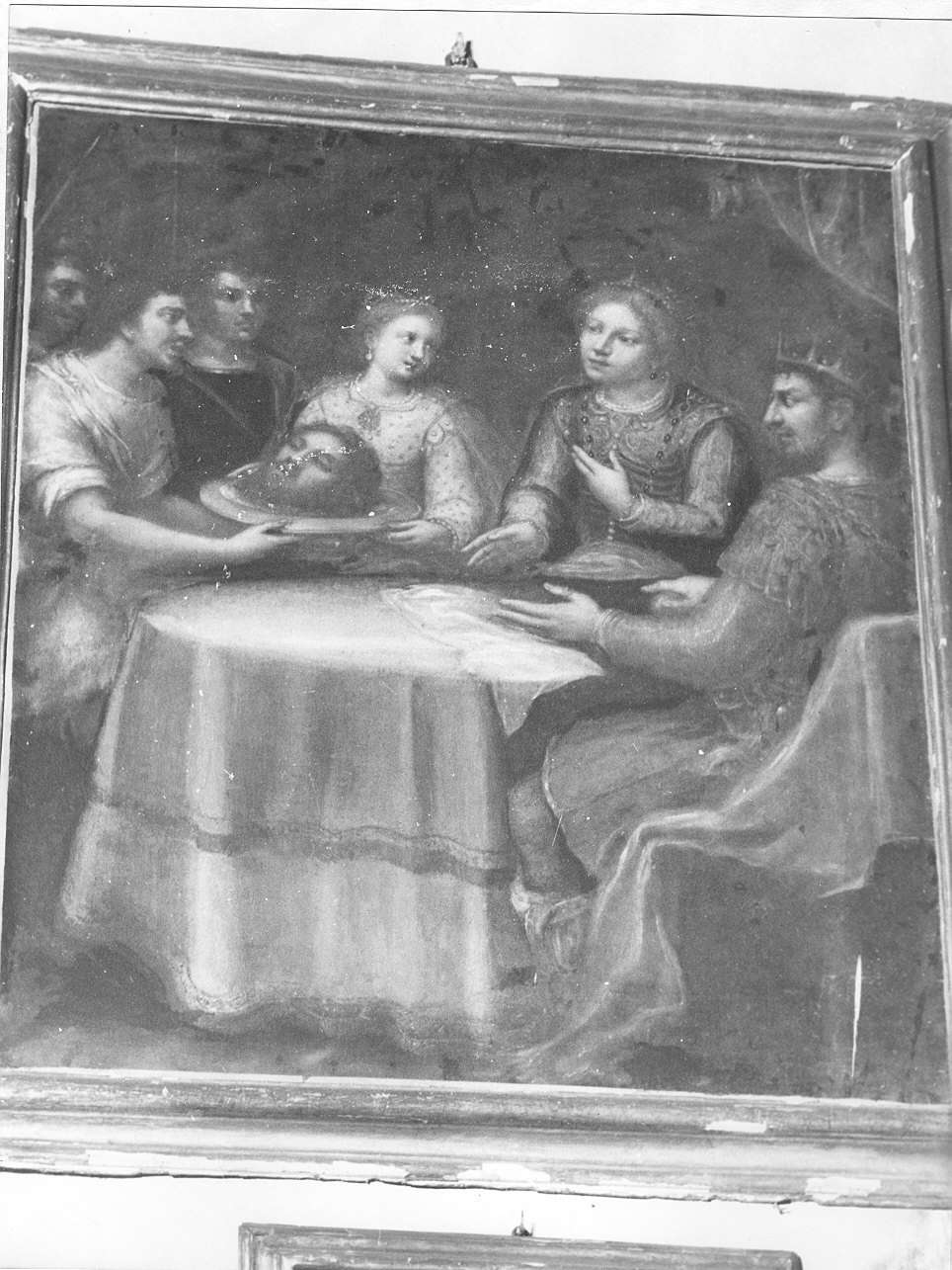 decapitazione di San Giovanni Battista (dipinto, opera isolata) di Corte Cesare (seconda metà sec. XVI)