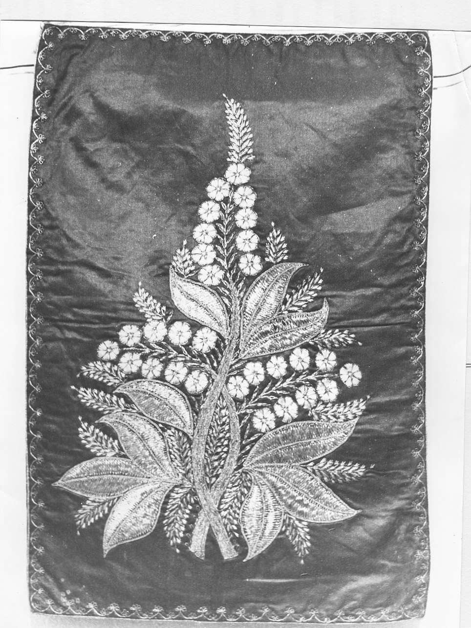 conopeo di tabernacolo, opera isolata - manifattura genovese (sec. XIX)