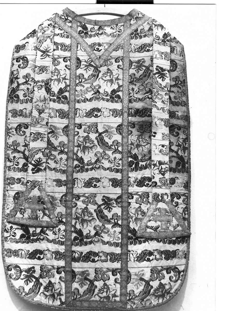 pianeta, elemento d'insieme - manifattura ligure (sec. XVII)