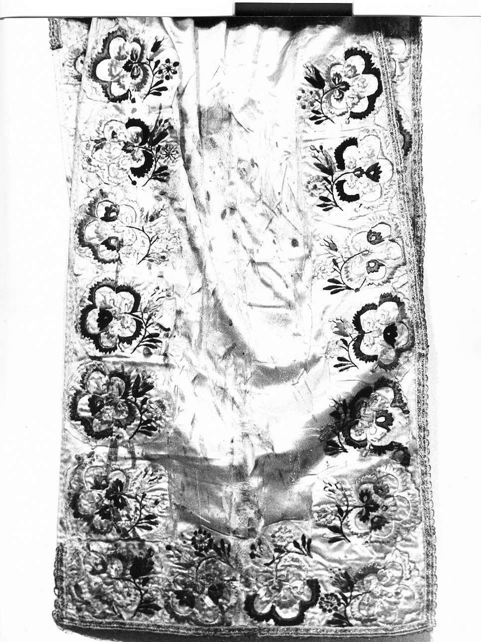 velo omerale, opera isolata - manifattura genovese (sec. XVII)