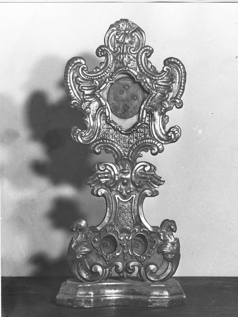 reliquiario, serie - bottega ligure (sec. XVIII)