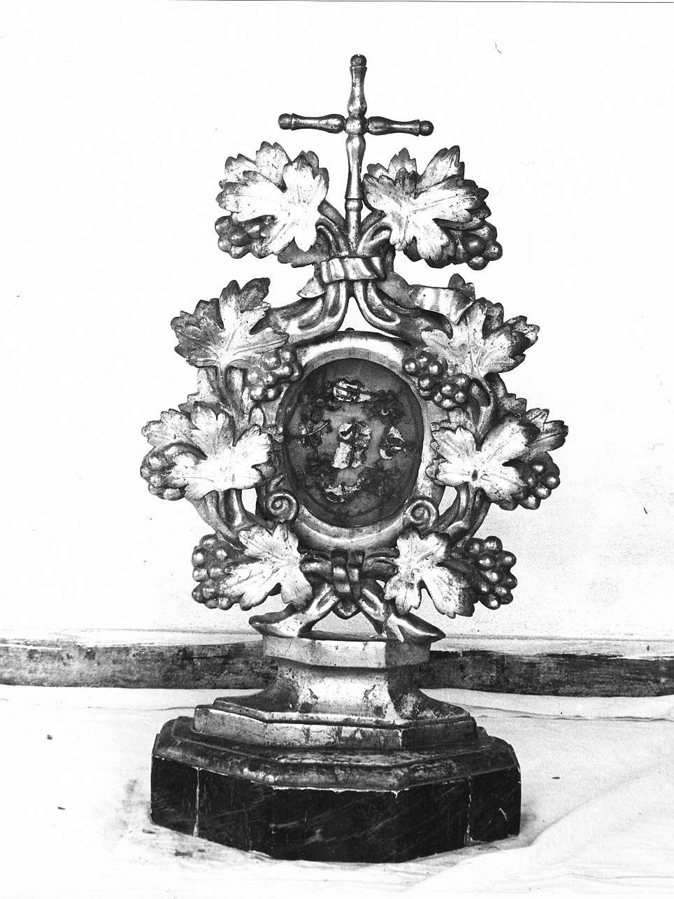 reliquiario, coppia - bottega ligure (secc. XVII/ XVIII)