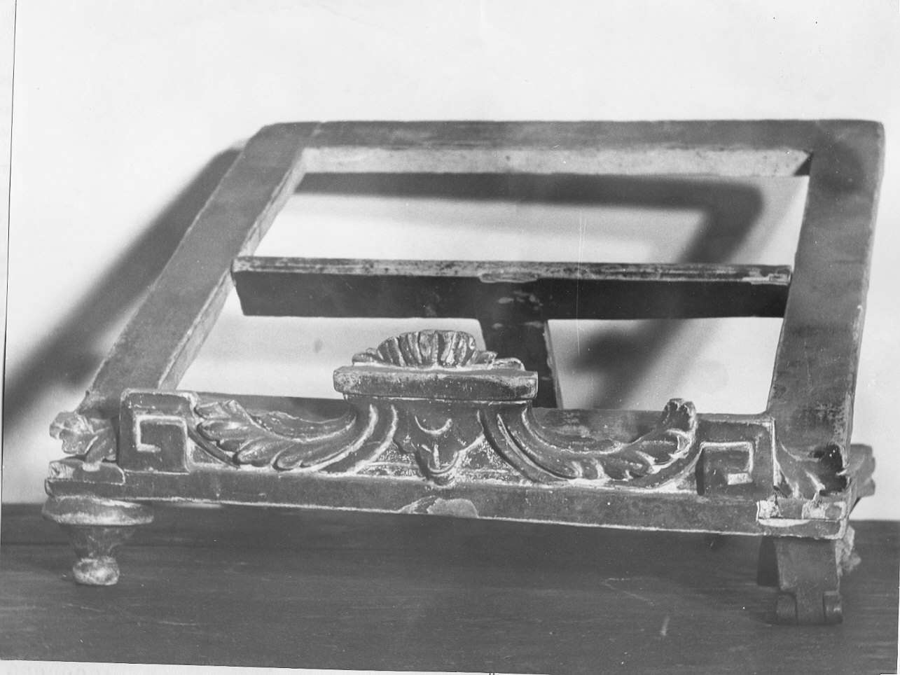 leggio da tavolo, opera isolata - bottega ligure (sec. XIX)