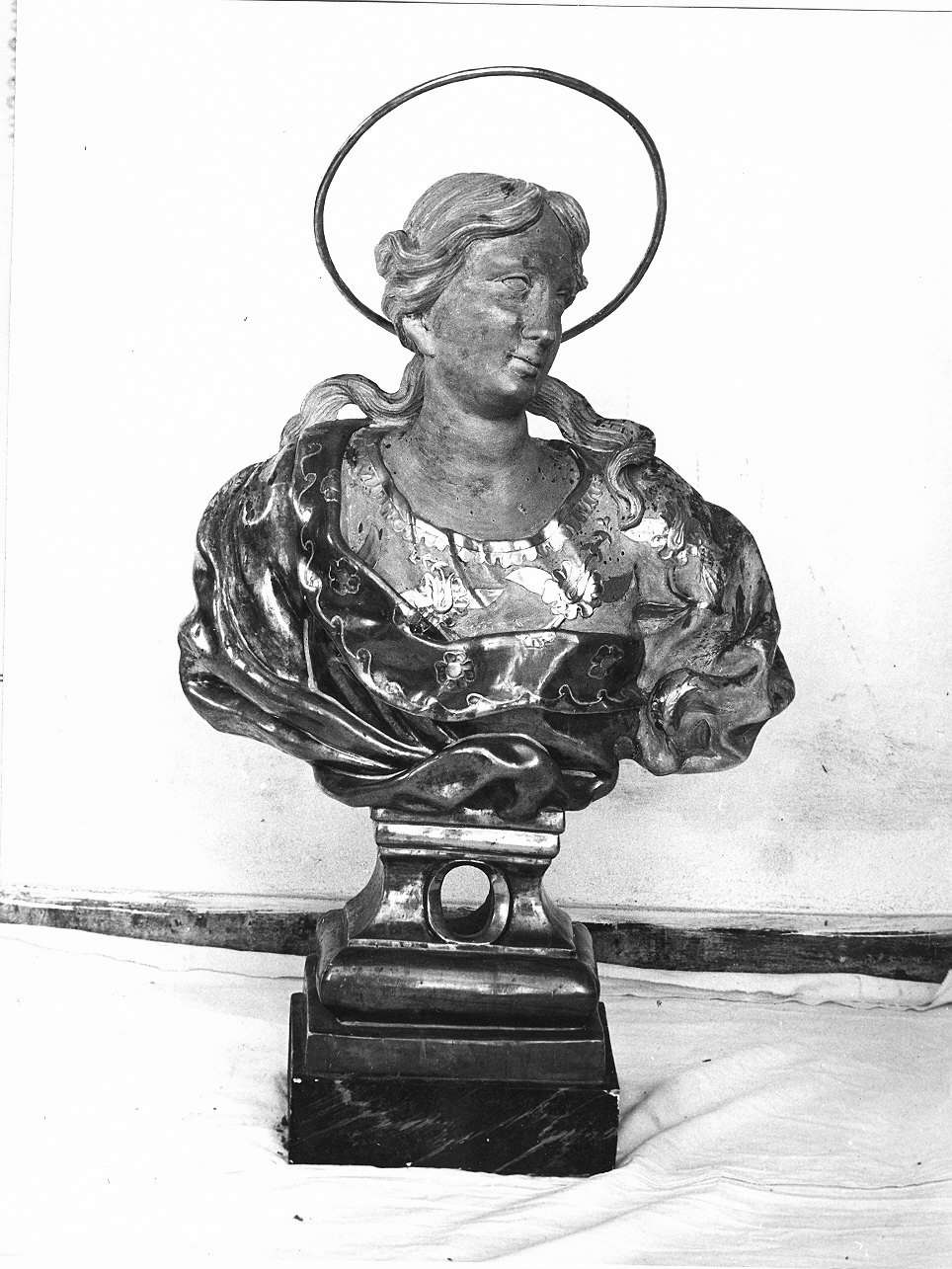 Santa (reliquiario - a busto, opera isolata) - bottega ligure (sec. XVII)