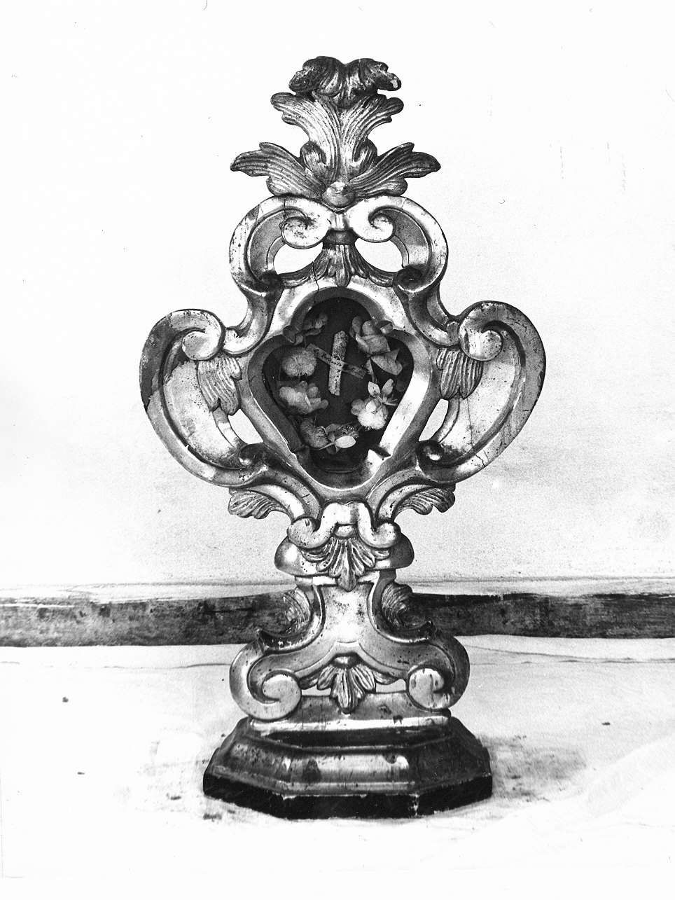 reliquiario, opera isolata - bottega ligure (sec. XVIII)