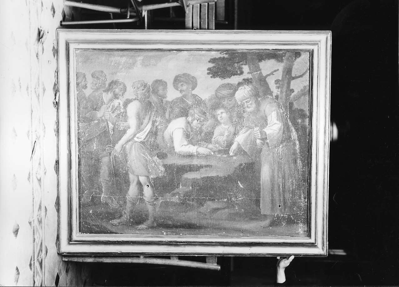 Giuseppe venduto dai fratelli (dipinto, opera isolata) - ambito italiano (sec. XVIII)