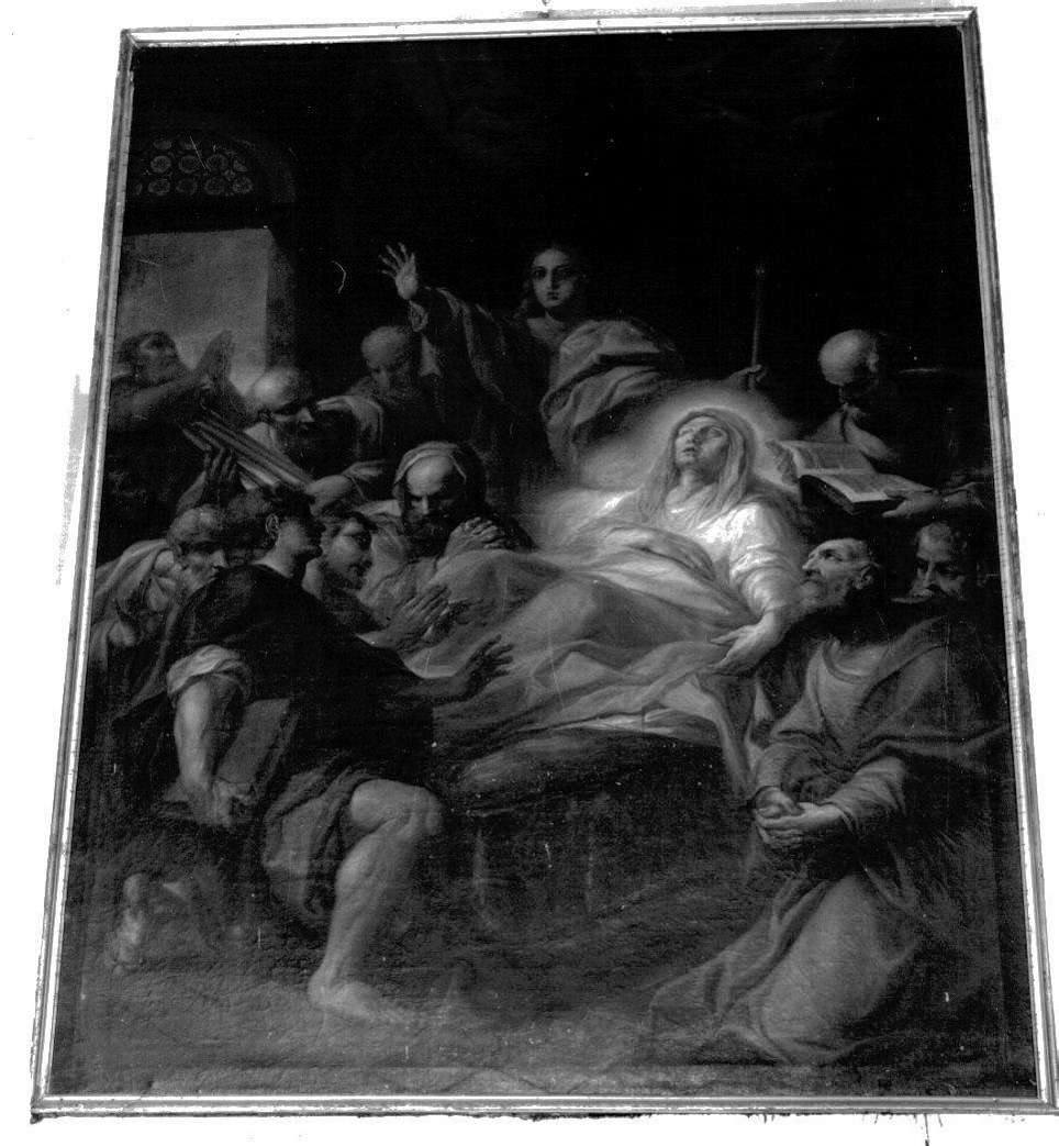 transito della Madonna (dipinto, opera isolata) di Ratti Carlo Giuseppe (sec. XVIII)