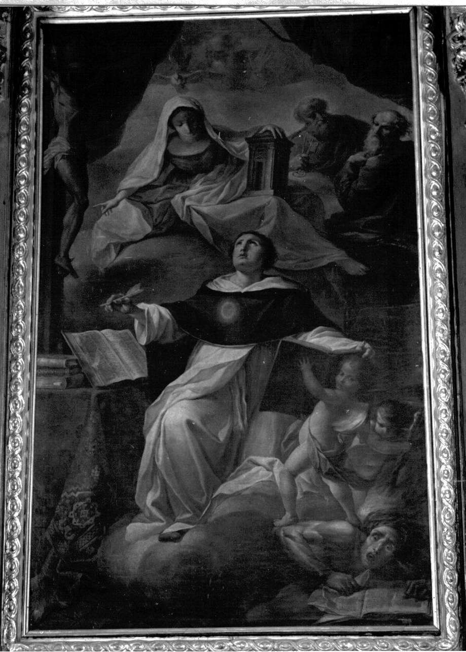 San Tommaso d'Aquino (dipinto, elemento d'insieme) di Ratti Carlo Giuseppe (sec. XVIII)