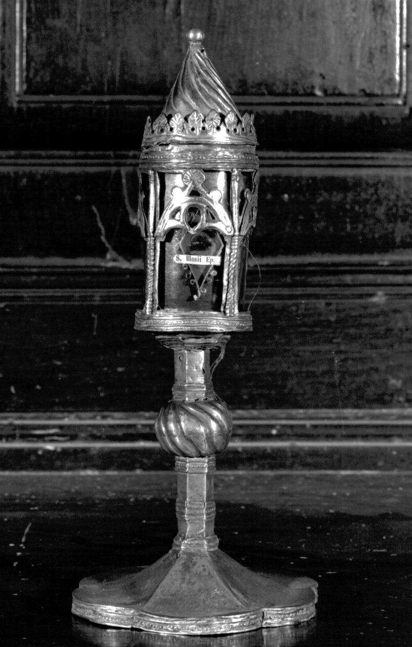 reliquiario, opera isolata - bottega ligure (sec. XV)