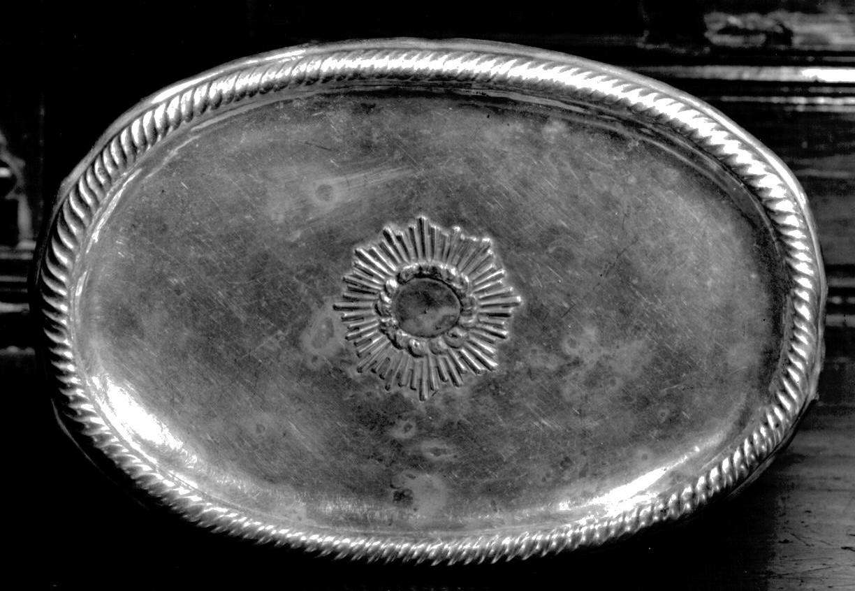 alzata, opera isolata - bottega ligure (metà sec. XIX)