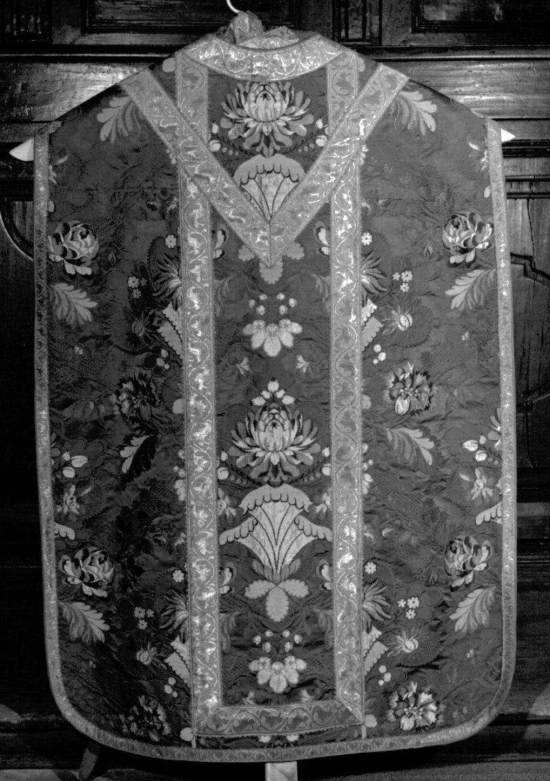 stola, pendant - manifattura ligure (fine/inizio secc. XVIII/ XIX)