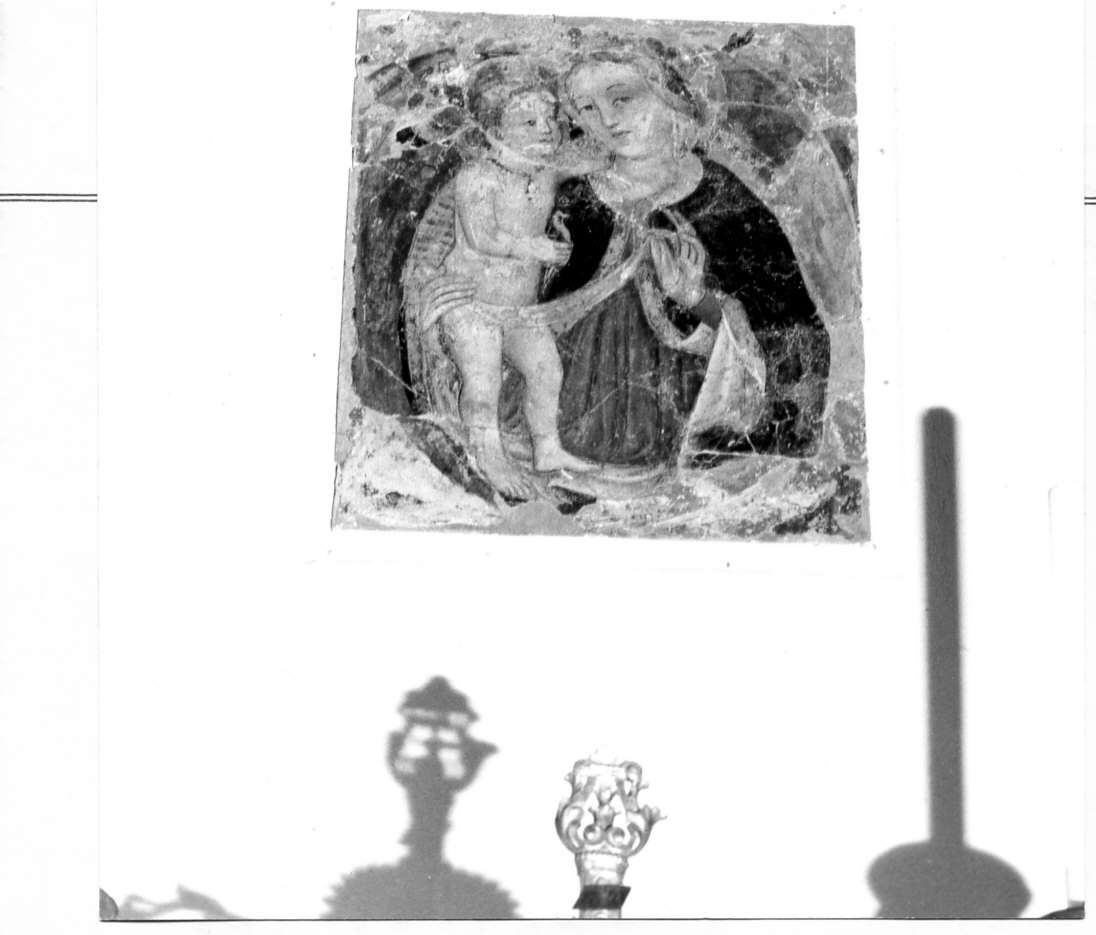 Madonna con Bambino (dipinto, opera isolata) - ambito italiano (sec. XV)