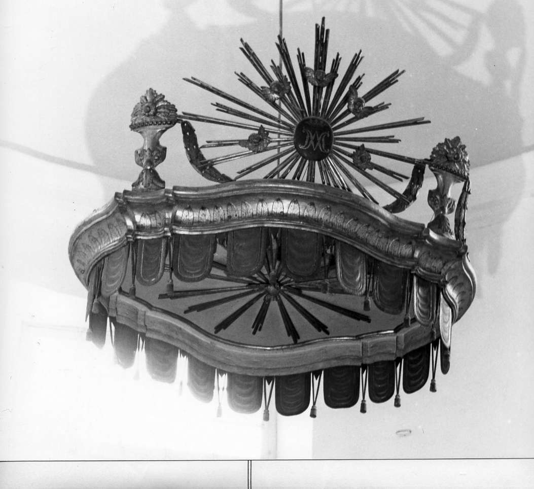 baldacchino, opera isolata - bottega ligure (secc. XVII/ XIX)
