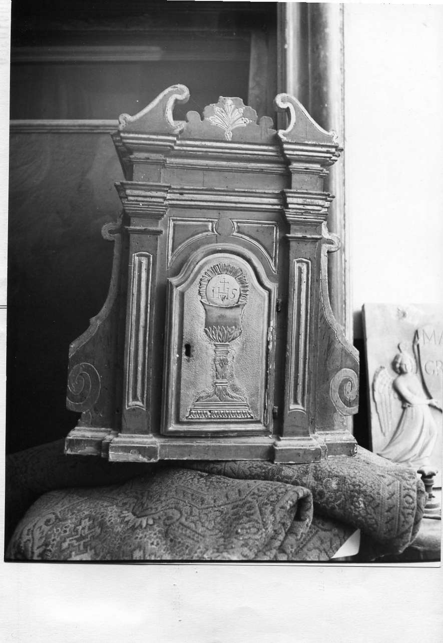 tabernacolo, opera isolata - bottega ligure (sec. XVII)