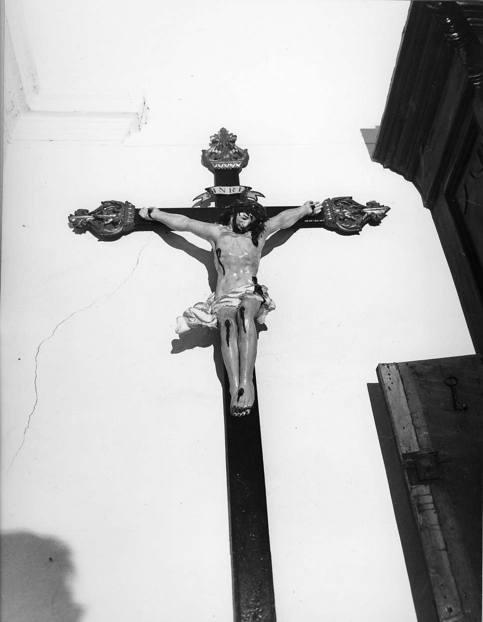 crocifisso, opera isolata - bottega ligure (sec. XIX)