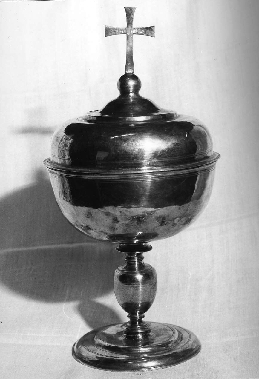 pisside, opera isolata - bottega ligure (sec. XVII)