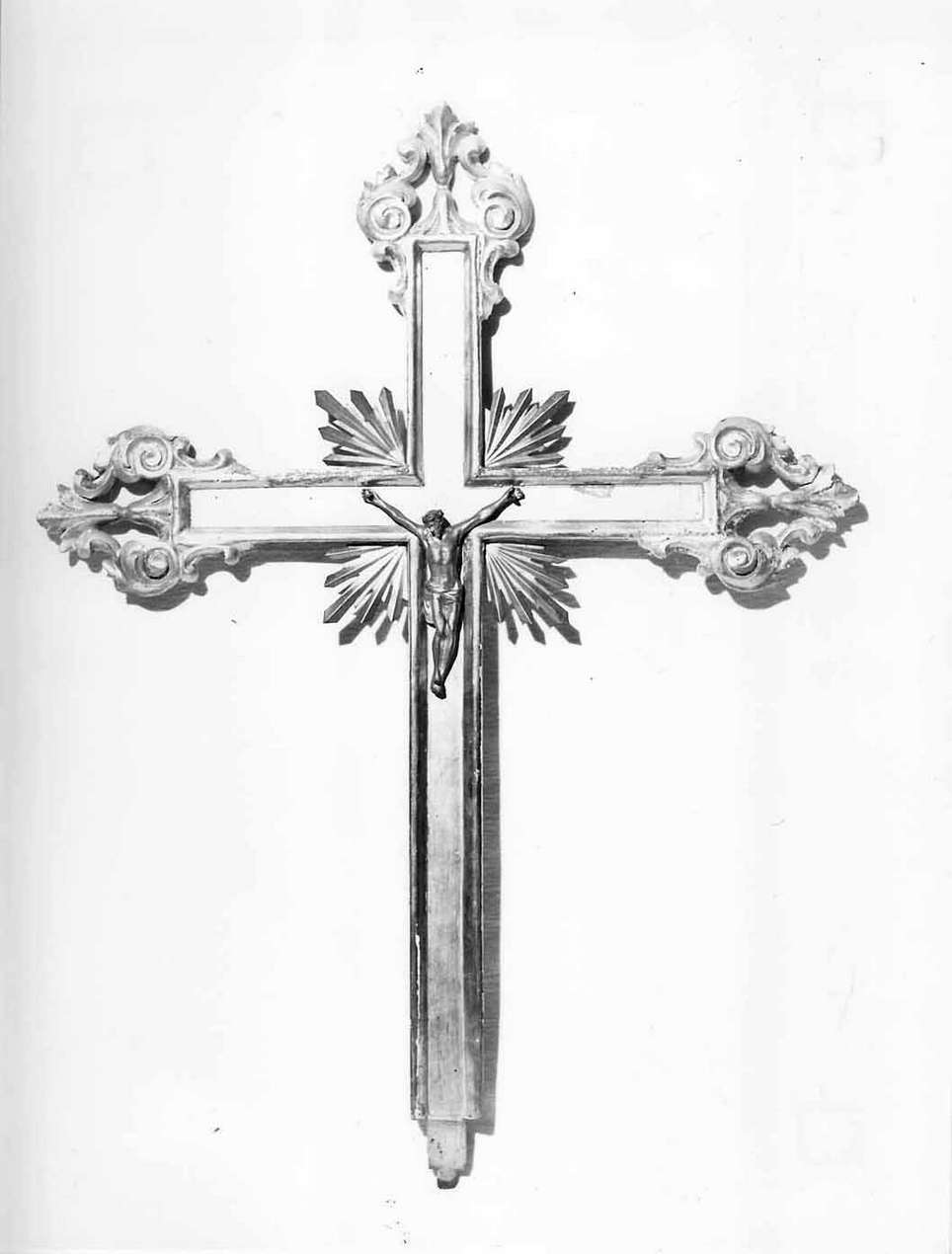 Cristo crocifisso (crocifisso, opera isolata) - manifattura ligure (sec. XVIII)