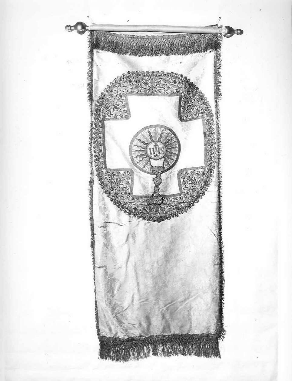 calice eucaristico (stendardo processionale, opera isolata) - manifattura ligure (sec. XIX)