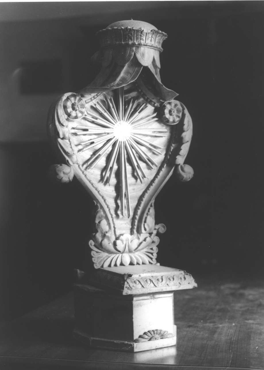 motivi decorativi vegetali (trono per esposizione eucaristica, opera isolata) - bottega ligure (fine sec. XVIII)