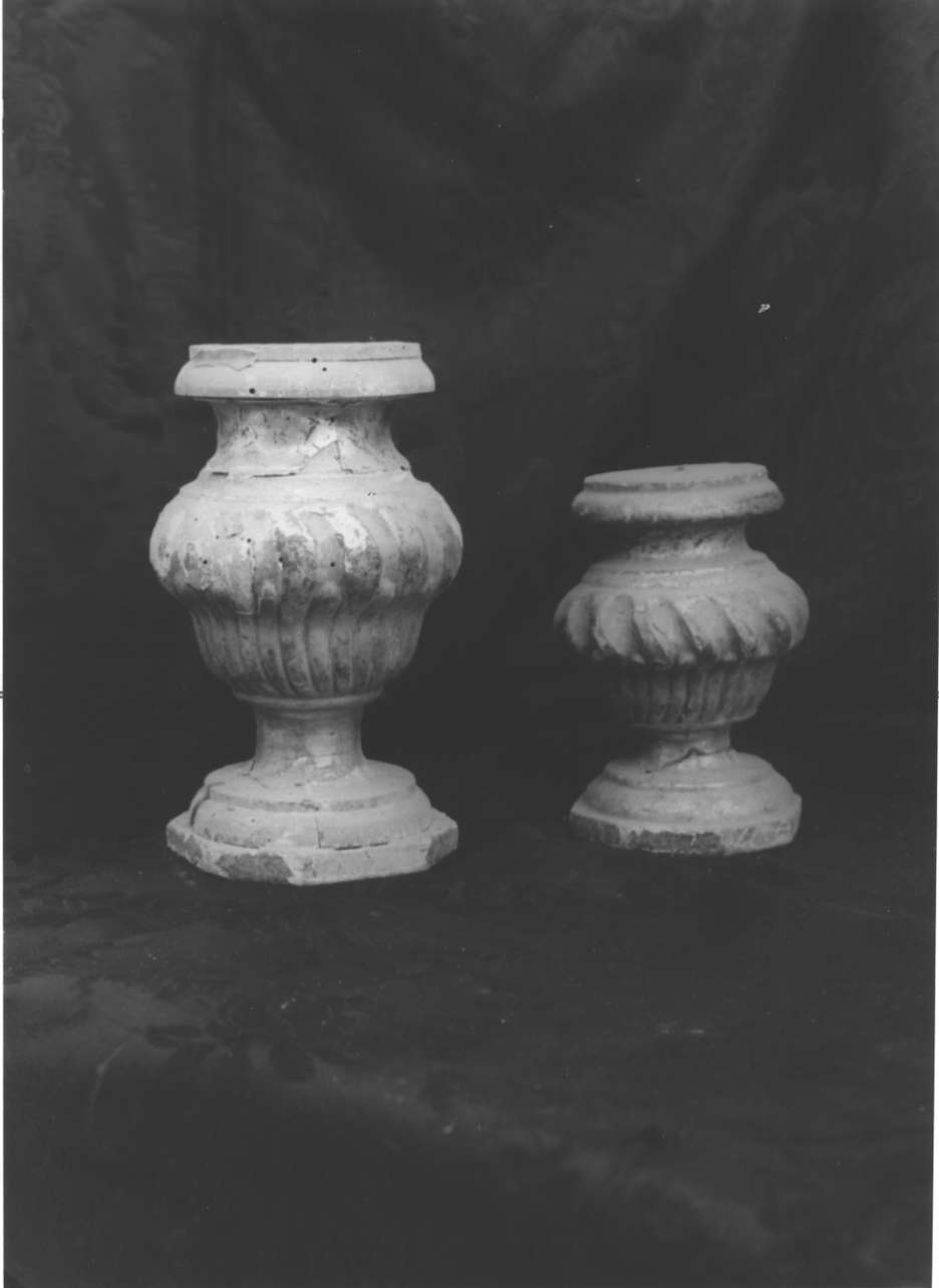 vaso da fiori, serie - bottega ligure (sec. XIX)
