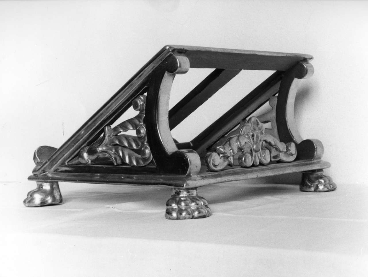 leggio da tavolo, opera isolata - bottega ligure (sec. XIX)