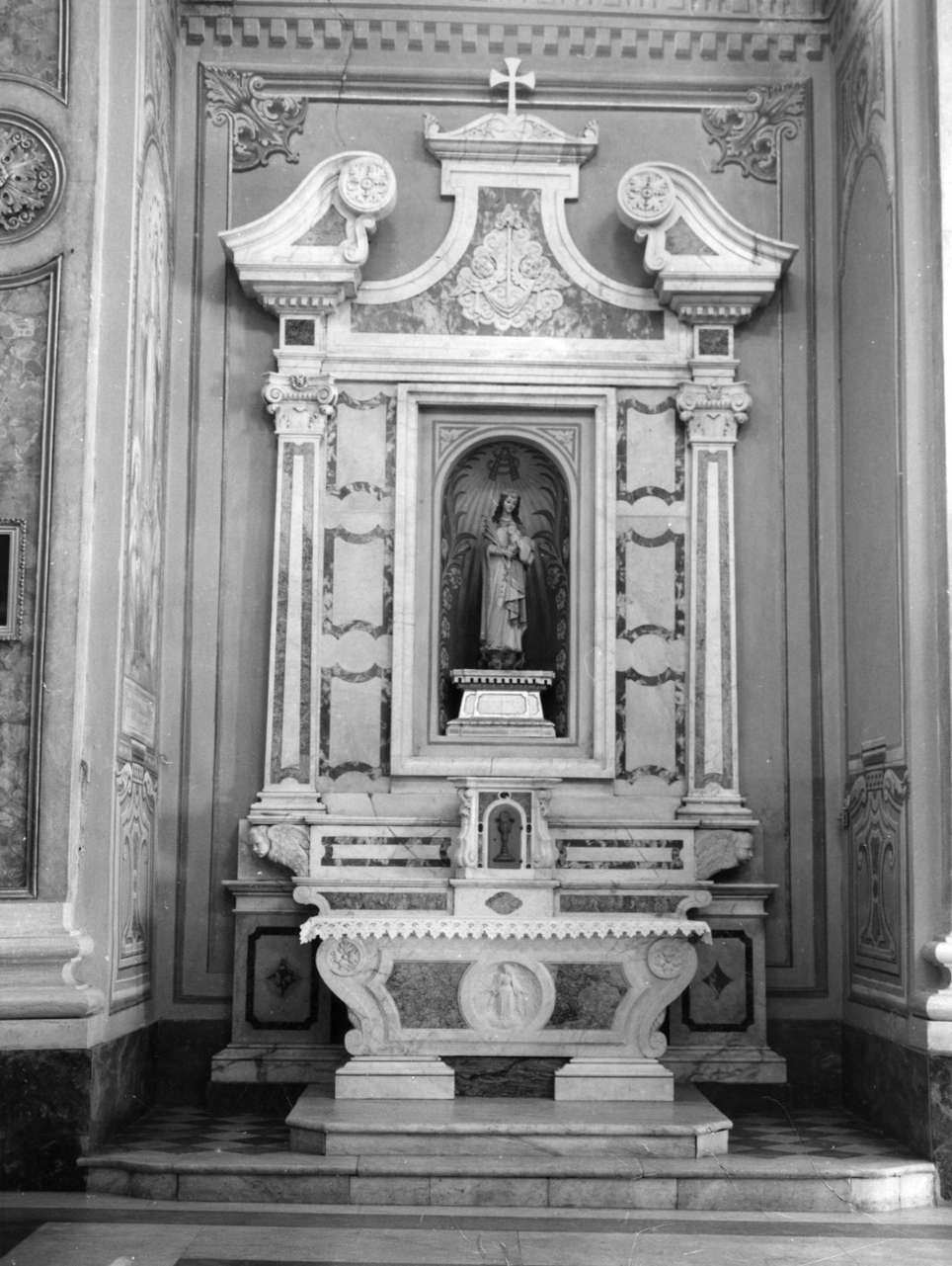 altare, opera isolata di Opificio fratelli Repetto (fine sec. XIX)