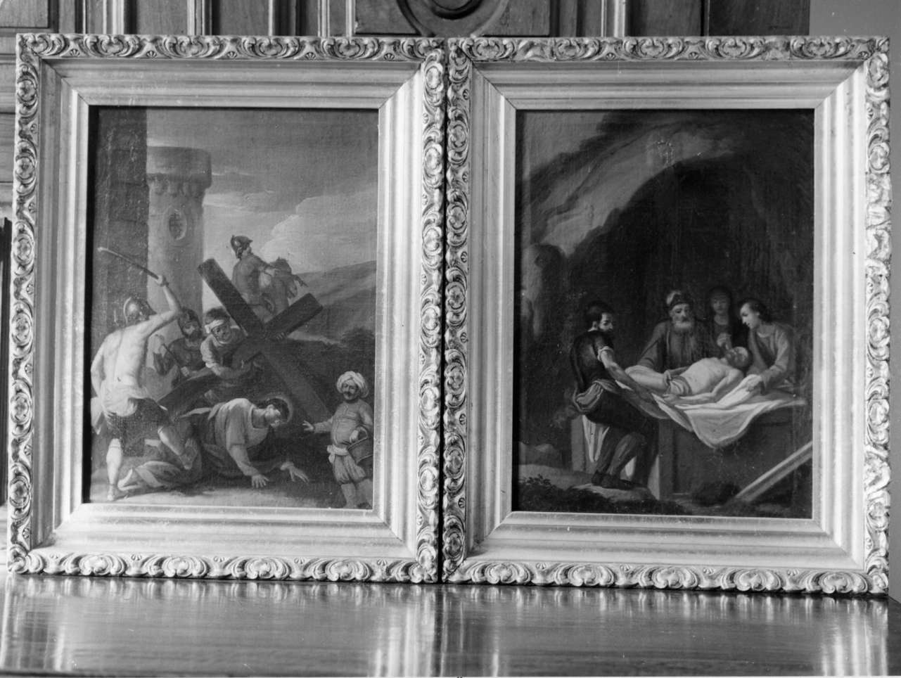 stazioni della via crucis (Via Crucis, opera isolata) - ambito italiano (fine sec. XVIII)