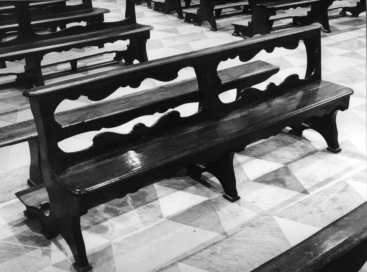 panca, serie - bottega ligure (sec. XVIII)