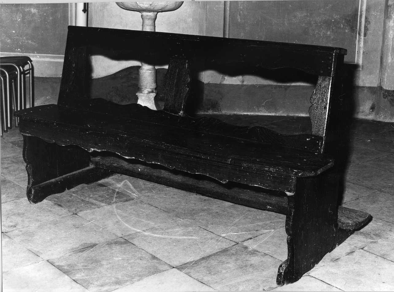 panca, coppia - bottega ligure (sec. XX)