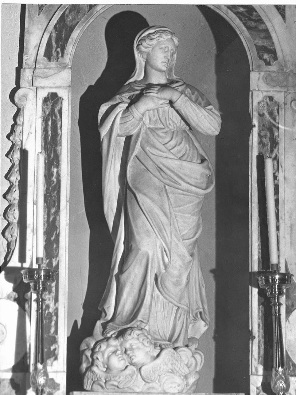 Madonna Immacolata (statua, opera isolata) - bottega ligure (sec. XVII)