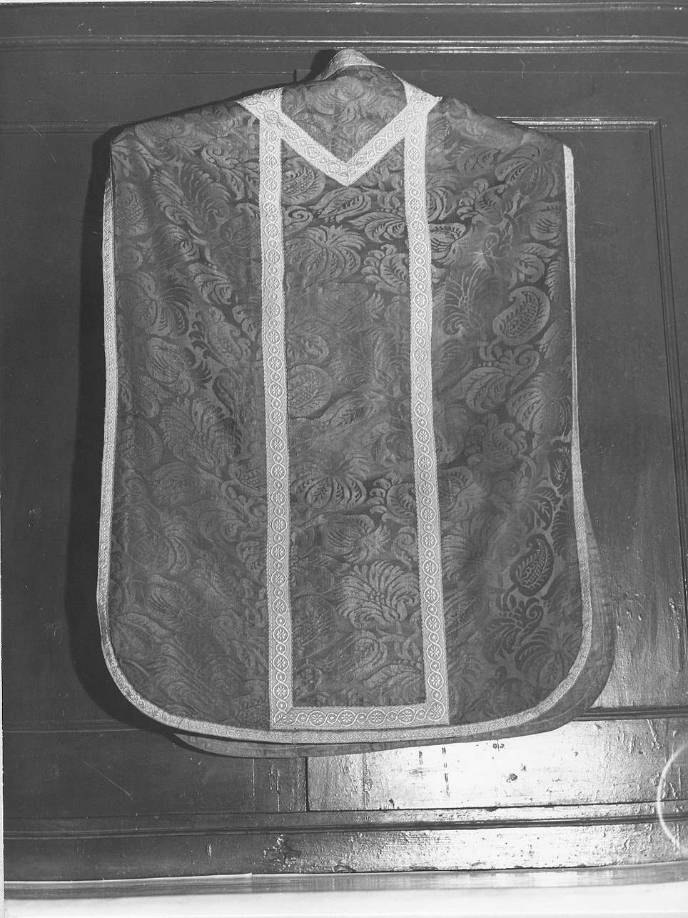 paramento liturgico - in terzo, insieme - manifattura ligure (sec. XIX)