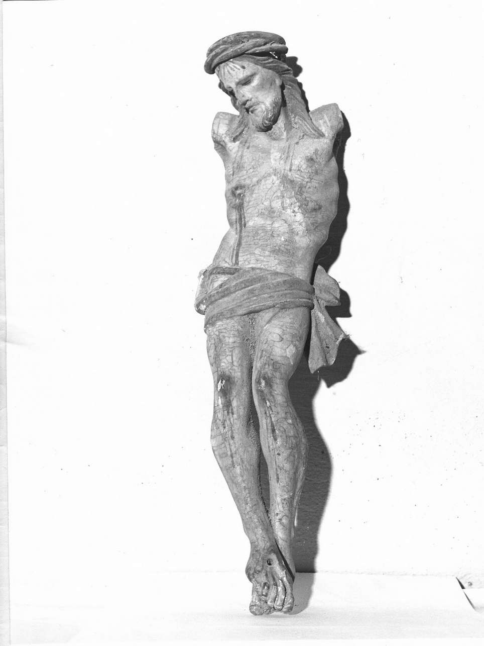 Cristo crocifisso (scultura, opera isolata) - bottega italiana (sec. XVII)