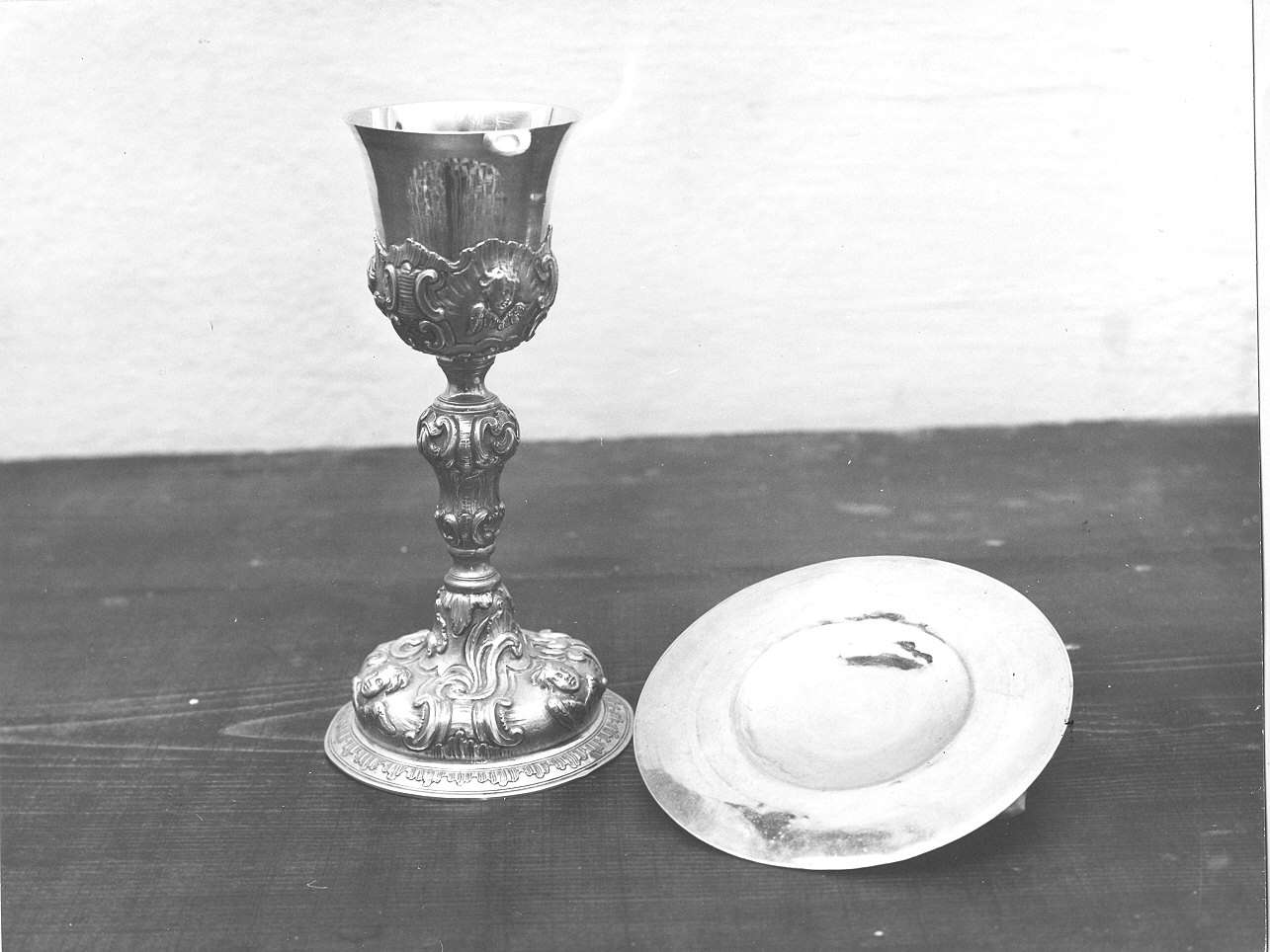 calice, opera isolata - bottega genovese (terzo quarto sec. XVIII)