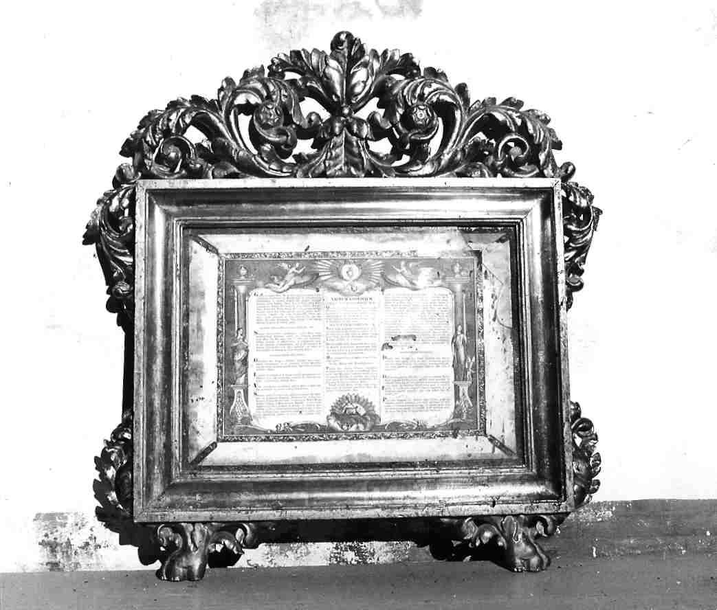 cartagloria, opera isolata - bottega ligure (secc. XVIII/ XIX)