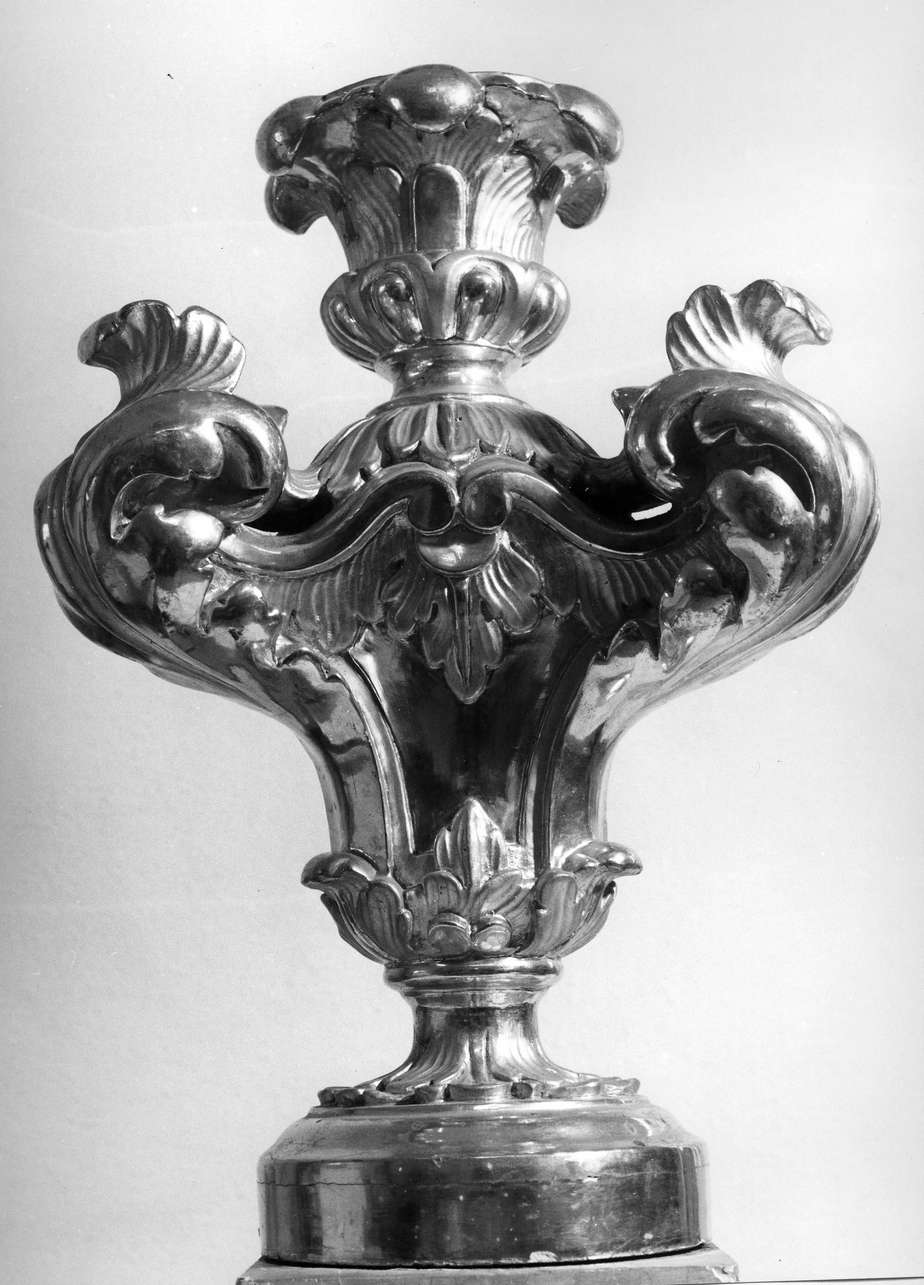 motivi decorativi vegetali (vaso d'altare, serie) - bottega ligure (sec. XIX)