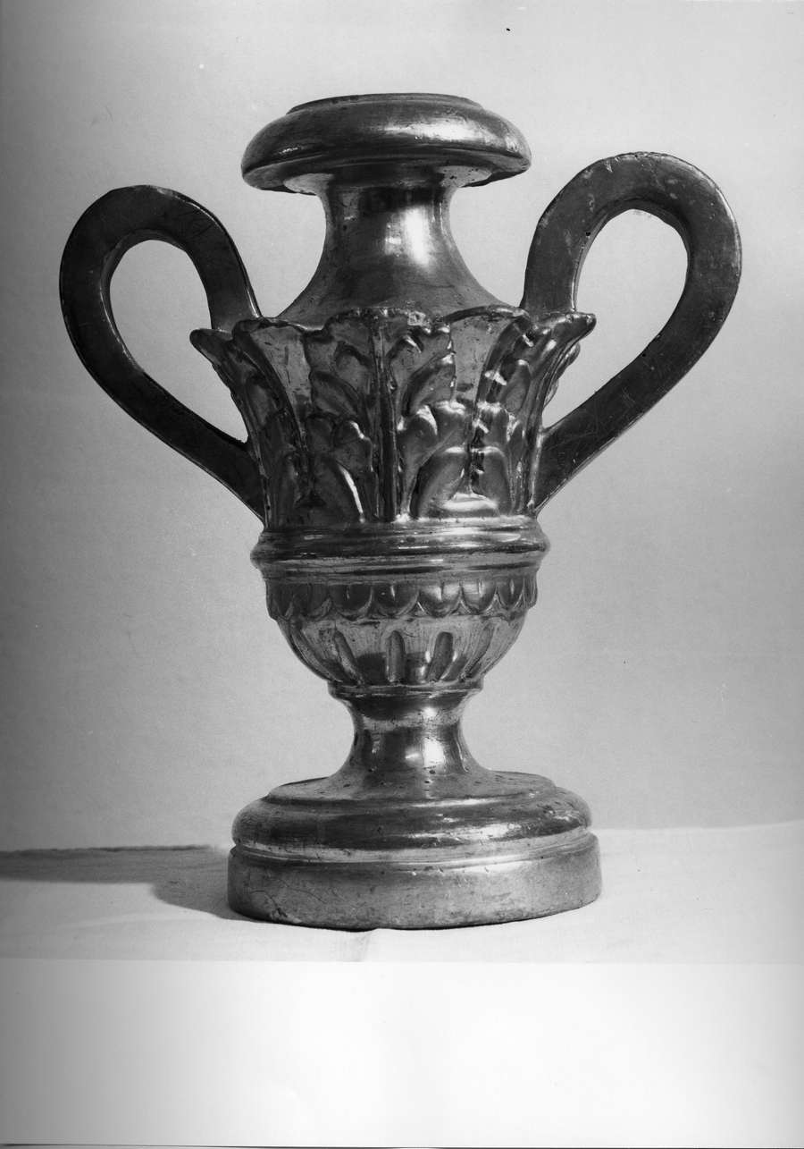 motivi decorativi vegetali (vaso d'altare, serie) - bottega ligure (prima metà sec. XIX)